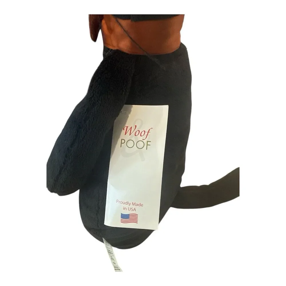 Woof & Poof 2015 Black Halloween Cat Plush Tags Attached‎